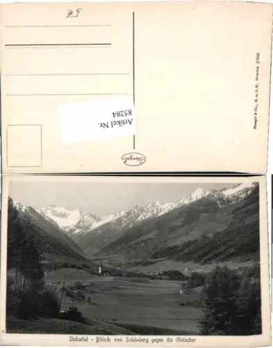 85284,Stubaital Schönberg Neustift Gletscher