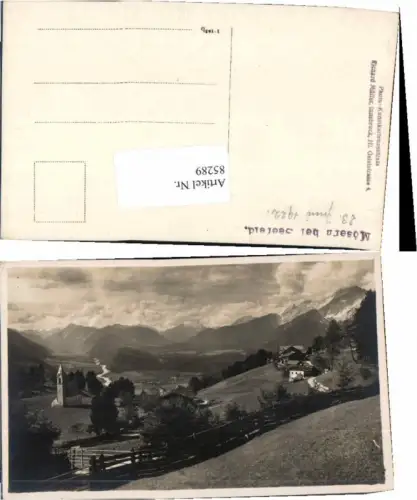 85289,FotoAK Mösern b. Seefeld Wiesenpartie