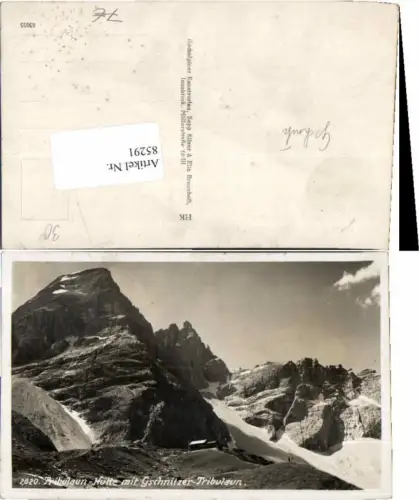 85291,Tribulaun Hütte bei Gschnitz 1935