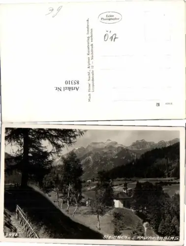 85310,Steinach am Brenner Kalvarienberg Partie 1935