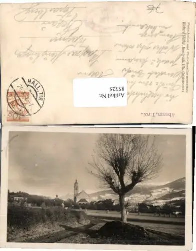 85325,FotoAK Absam b. Hall in Tirol Ortsrand 1928