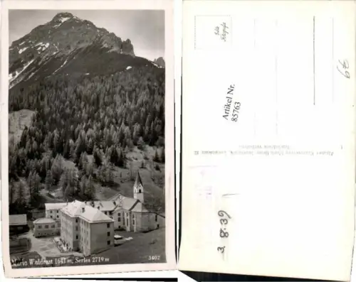 85763,Maria Waldrast Serles b. Deutsch Matrei