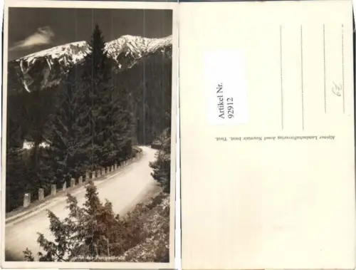92912,Partie a.d. Fernpaßstrasse Nassereith Imst 1935