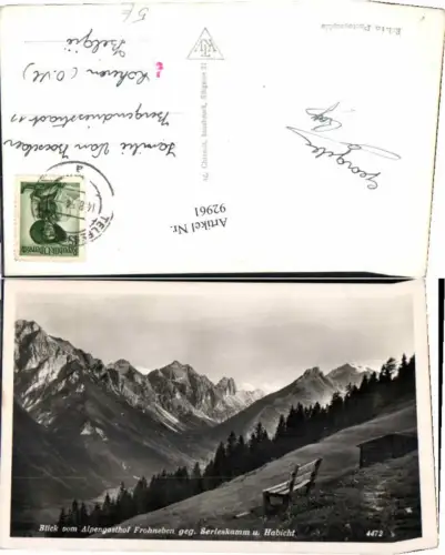 92961,Alpengasthaus Gasthaus Frohneben Telfes Neustift