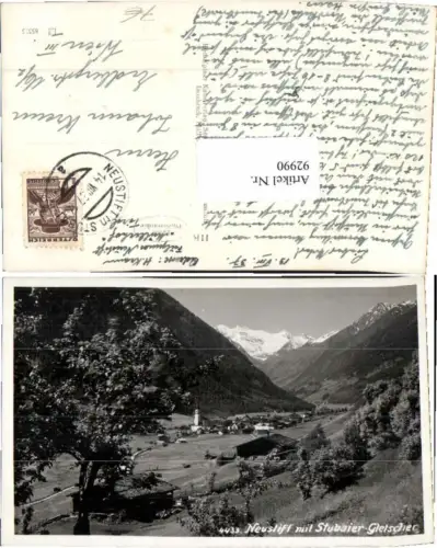 92990,Neustift im Stubaital Totale 1937
