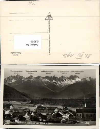 93009,Seefeld in Tirol Blick zu den Häusern