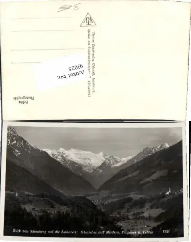 93025,Schönberg m. Mieders Fulpmes Telfes Neustift Stubai