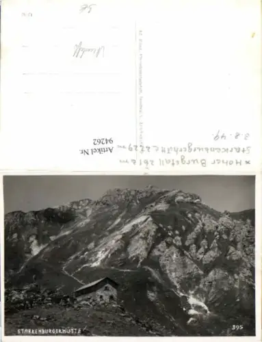 94262,Starkenburgerhütte b. Neustift Stubaital