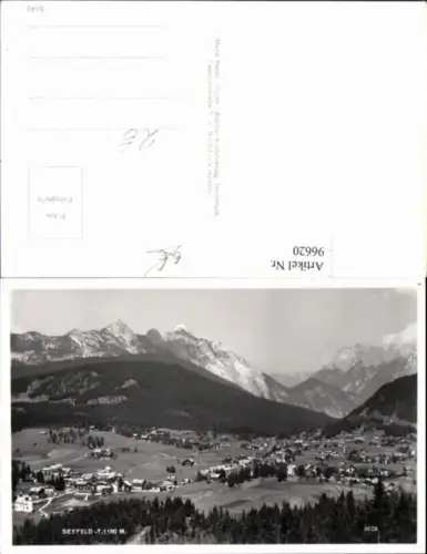 96620,Seefeld in Tirol Ortsansicht nette AK