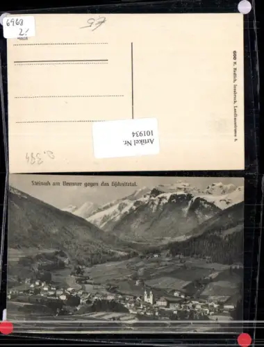 101934,Steinach am Brenner gegen das Gschnitztal