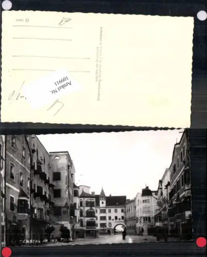 109911,Rattenberg am Inn in Tirol Strassenpartie