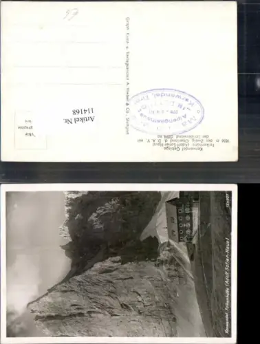 114168,Karwendel Scharnitz in Tirol Falkenhütte Adolf Sotier Hütte
