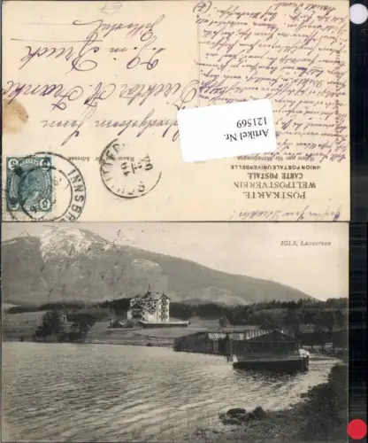 121569,Igls bei Innsbruck Lans Lansersee Hotel Ufer 1905