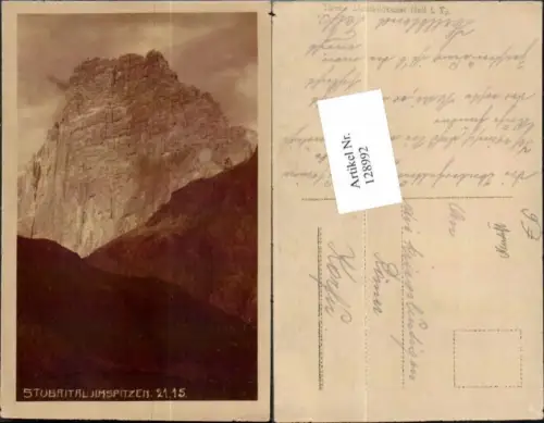 128992,Stubaital Neustift im Stubai Ilmspitzen