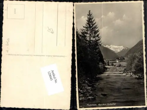 129043,Fulpmes in Tirol Partie aus dem Stubaital