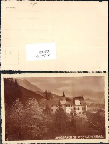 129060,Innsbruck Schloss Weiherburg