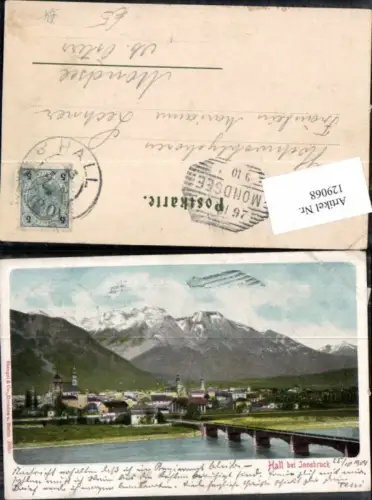 129068,Hall in Tirol bei Innsbruck pub Stengel Co 3930