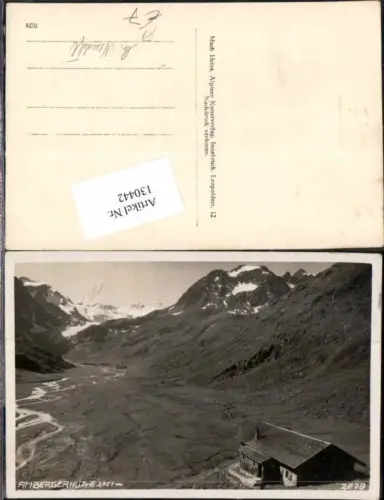 130442,Ambergerhütte bei Neustift im Stubai