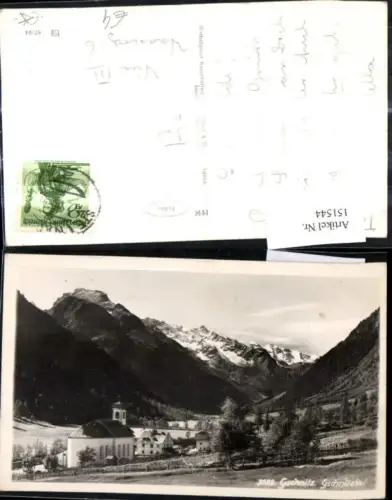 151544,Foto Ak Gschnitz Gschnitztal Teilansicht