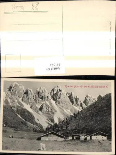 151573,Kemater Alpe m. d. Kalkkögeln Kuh Neustift i. Stubaital