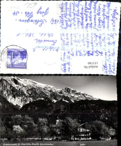 151740,Foto Ak Gnadenwald St Martin Gasthof Speckbacher