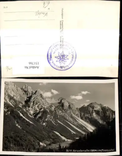 151766,Foto Ak Herzebenalm im Pinnistal Neustift Stubai Pinnisbach