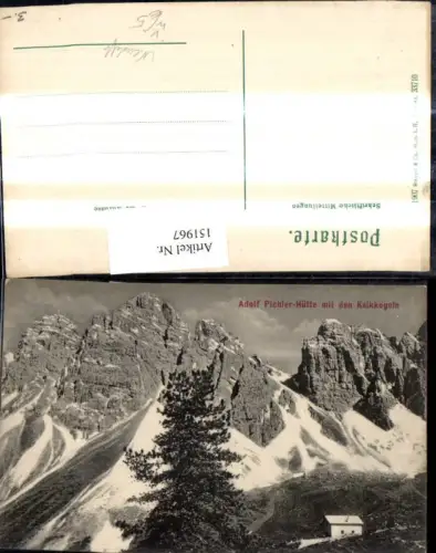 151967,Adolf Pichler Hütte m. d. Kalkkögeln Neustift i. Stubaital pub Stengel Co 33710