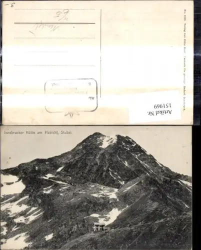 151969,Innsbrucker Hütte a. Habicht Stubai Neustift i. Stubaital