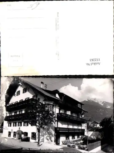 152283,Foto Ak Seefeld i. Tirol Ansicht Hotel Alpengasthof