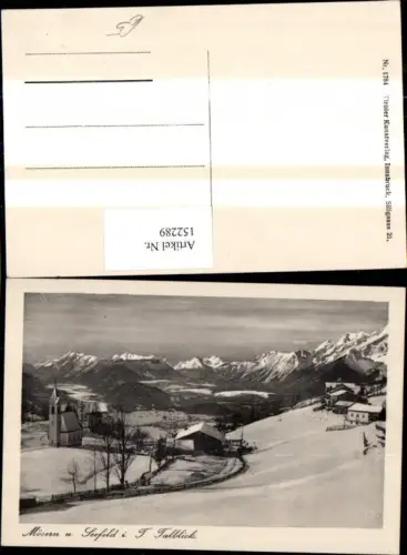 152289,Mösern u. Seefeld i. Tirol Winteransicht