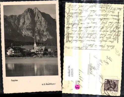 152515,Foto Ak Seefeld i. Tirol Teilansicht