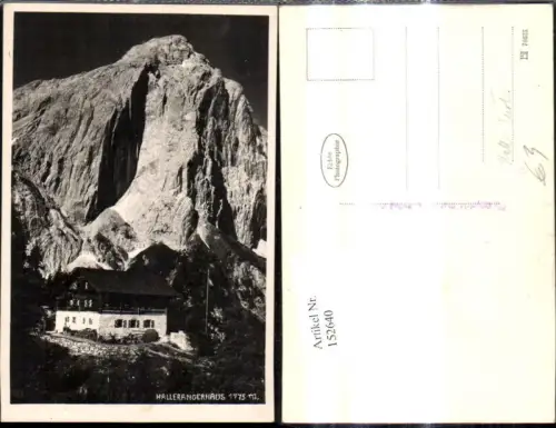 152640,Foto Ak,Hallerangerhaus Scharnitz Hall i. Tirol
