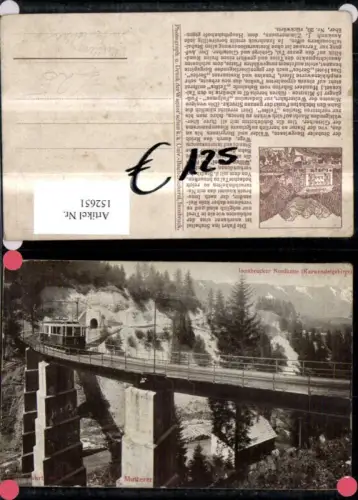 152651,Fahrt i. Stubaital Muttererviadukt Innsbruck Fulpmes Viadukt Neustift i. Stubaital Mutters