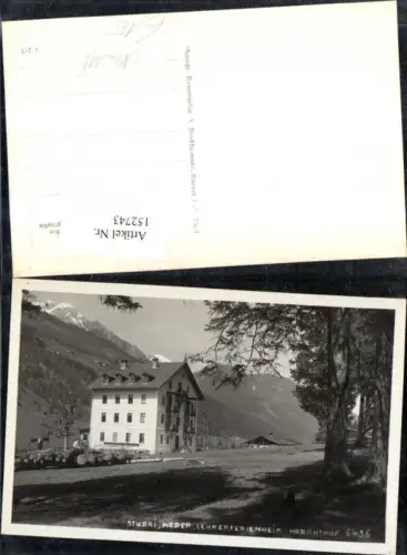 152743,Stubai Neder Lehrerferienheim Habichthof Neustift i. Stubaital