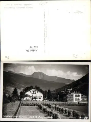 152776,Schönberg i. Stubaital Gasthof Jägerhof m. Heureitern Heinzen Mieders Mühlbachl Patsch Telfes i. Stubai