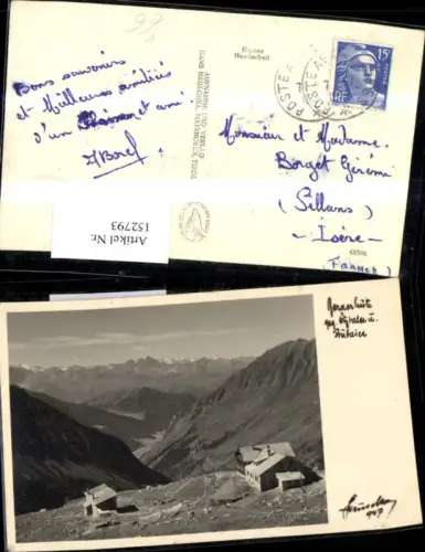 152793,Geraerhütte geg. Ötztaler u. Stubaier Vals pub Hruschka 947
