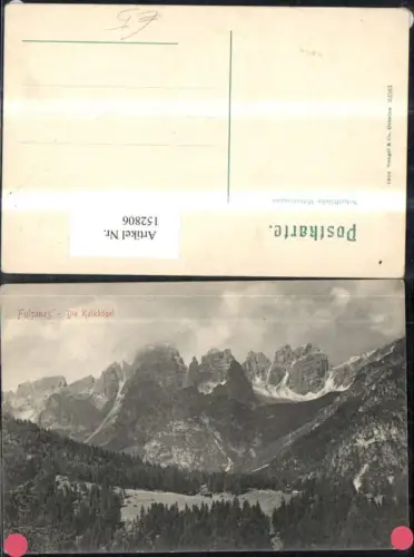 152806,Fulpmes Kalkkögel Bergansicht