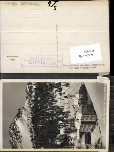 160451,Maria Waldrast Serles Matrei Brenner Postablage