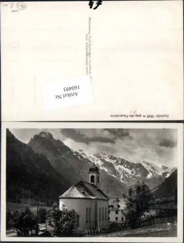160493,Gschnitz in Tirol Kirche Gschnitztal