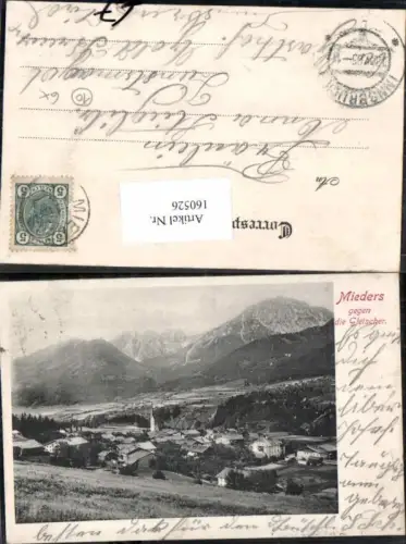 160526,Mieders im Stubaital Gletscher 1900