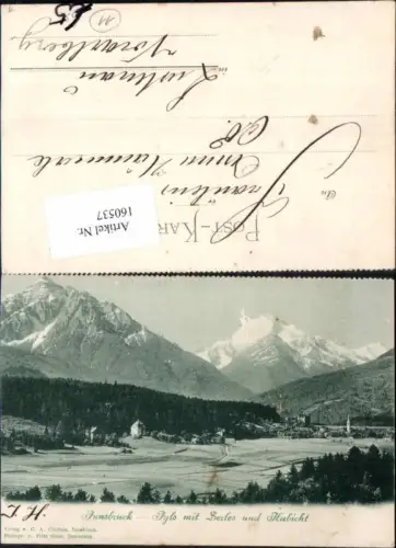 160537,Igls bei Innsbruck Serles Habicht 1900