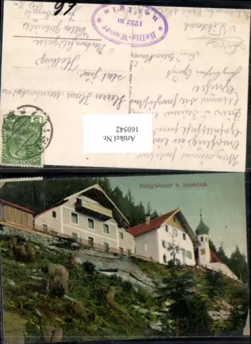 160542,Igls bei Innsbruck Heilig Wasser 1915
