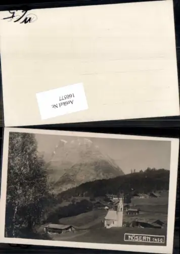 160577,Mösern bei Seefeld Ortsansicht 1930