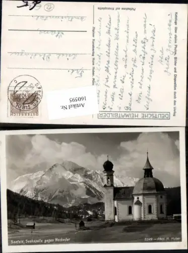 160595,Seefeld in Tirol Seekapelle Kirchlein Kirche pub HUber 55349