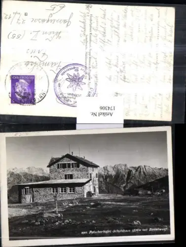 174306,Patscherkofel b. Innsbruck Schutzhaus m. Bettelwurf