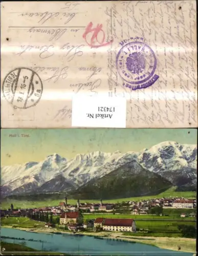 174321,Hall Teilansicht Berge