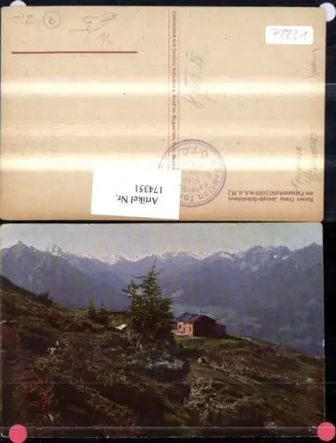 174351,Patscherkofel b. Innsbruck Kaiser Franz Josef Schutzhaus