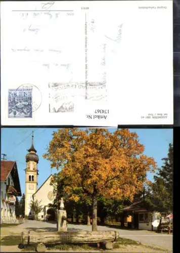 174367,Judenstein b. Rinn Ortsansicht Kirche