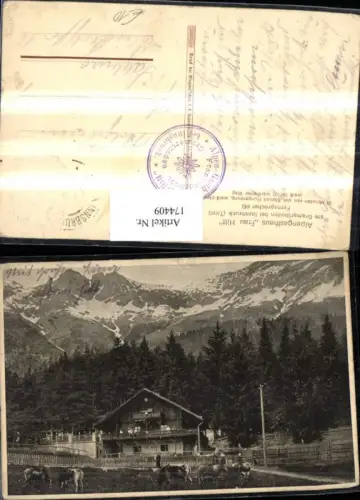 174409,Alpengasthaus Frau Hitt b. Innsbruck am Gramartboden