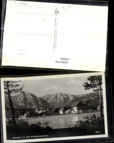 174505,Seefeld Totale m. Wettersteingebirge